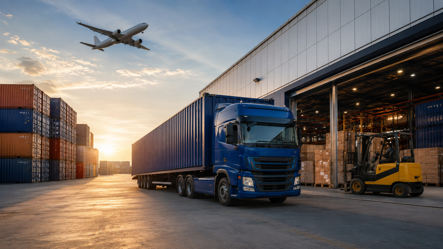 Modern logistics and warehouse operations